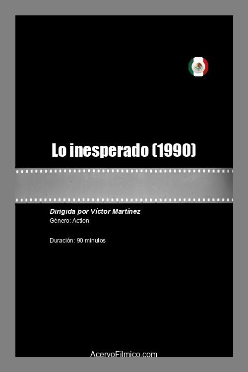 Lo inesperado Poster