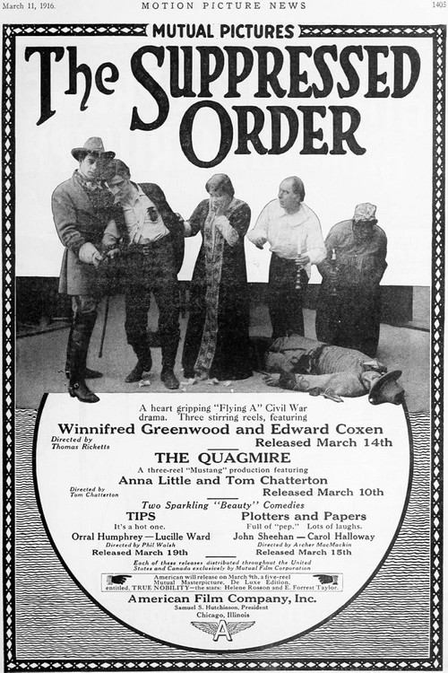 The Suppressed Order Poster