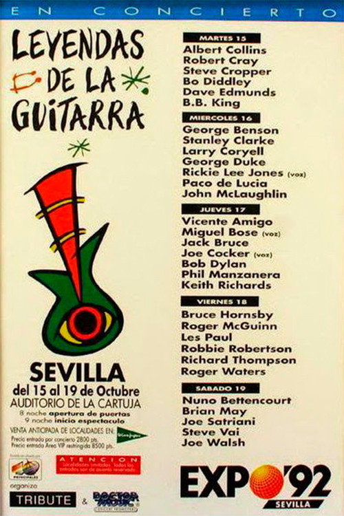 Guitar Legends: EXPO '92 at Sevilla - Through The Electric Age Poster