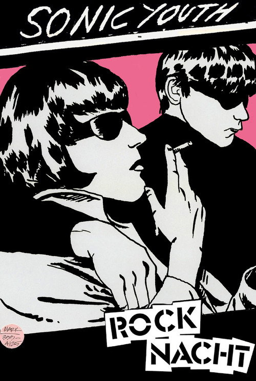 Sonic Youth: Rocknacht - Live In Dusseldorf 1996 Poster