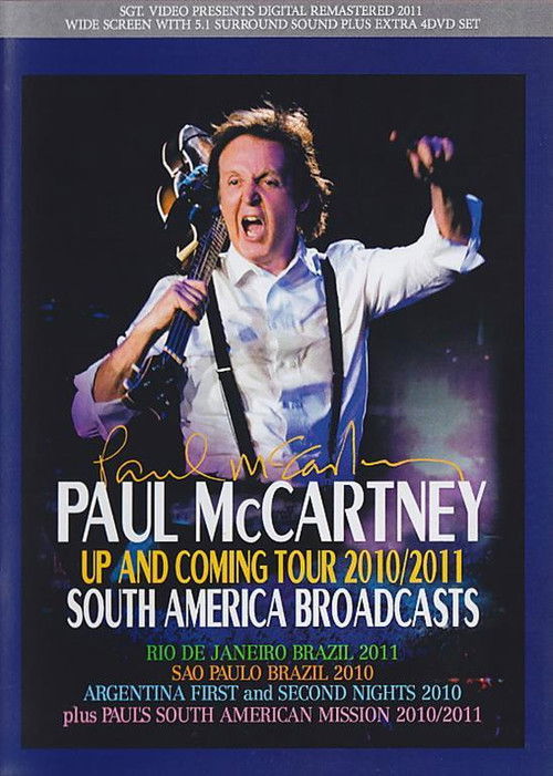 Paul McCartney: Up and Coming Brasil Poster