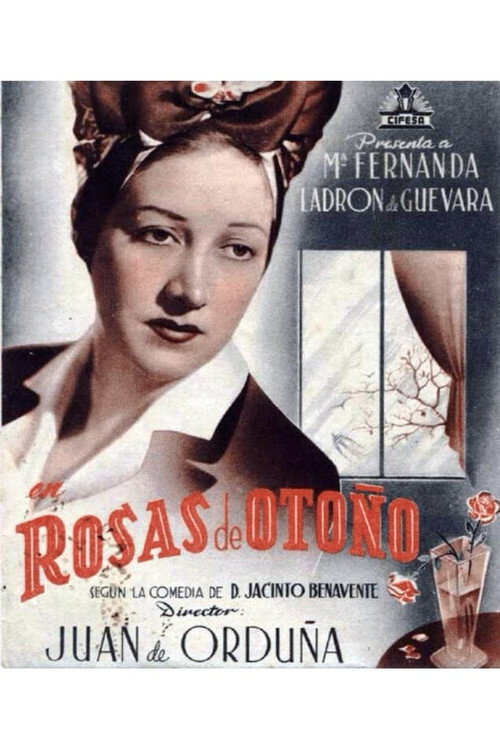 Autumn Roses Poster