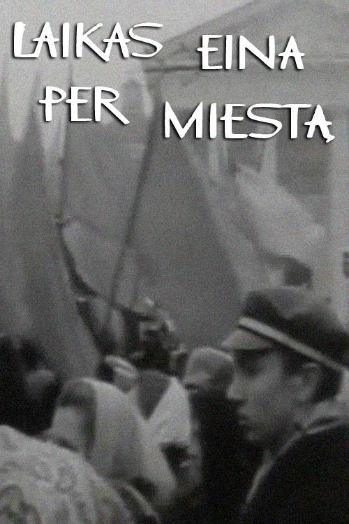 Time Walks Through the City Poster