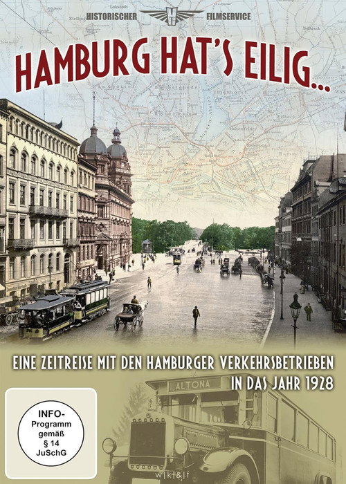 Hamburg hat's eilig! Poster