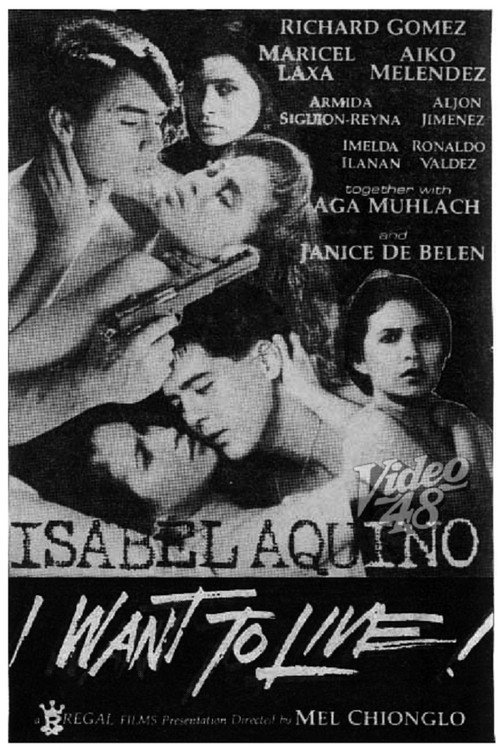 Isabel Aquino: I Want to Live Poster