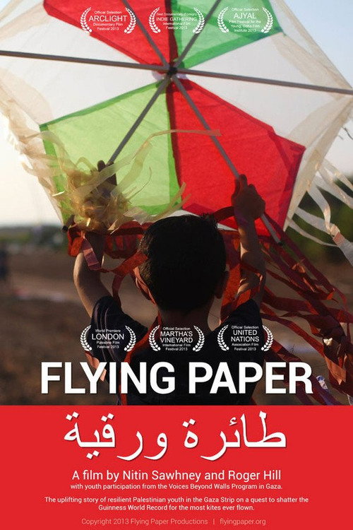 Flying Paper Poster
