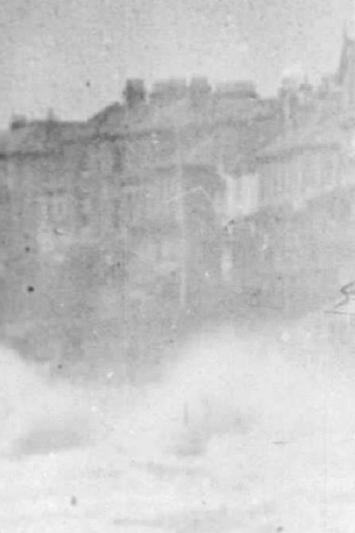 Storm at Sandown I.O.W. Poster