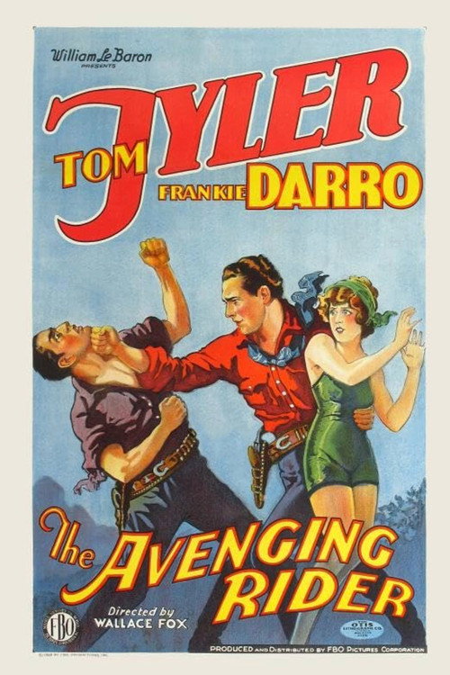 The Avenging Rider Poster