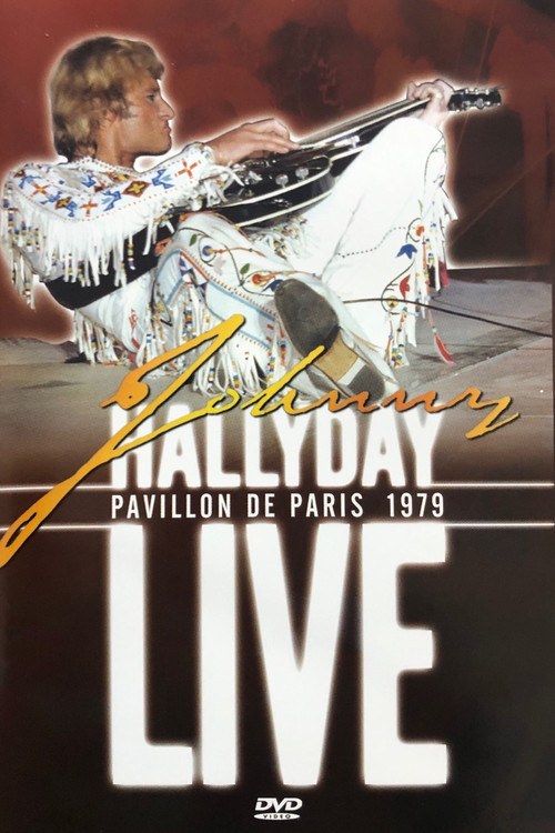 Johnny Hallyday - Pavillon de Paris Poster