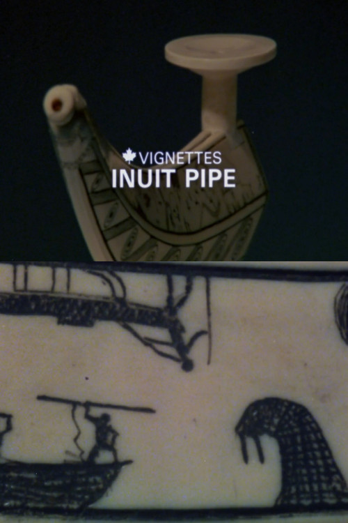 Canada Vignettes: Inuit Pipe Poster
