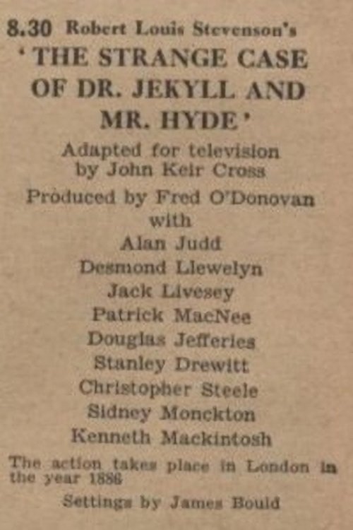 The Strange Case of Dr. Jekyll and Mr. Hyde Poster