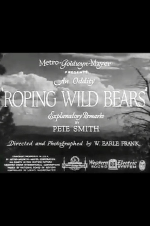 Roping Wild Bears Poster