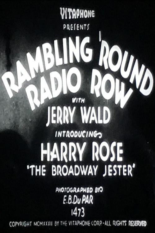 Rambling 'Round Radio Row #6 Poster