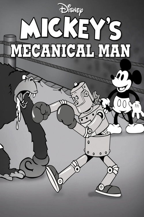 Mickey's Mechanical Man Poster