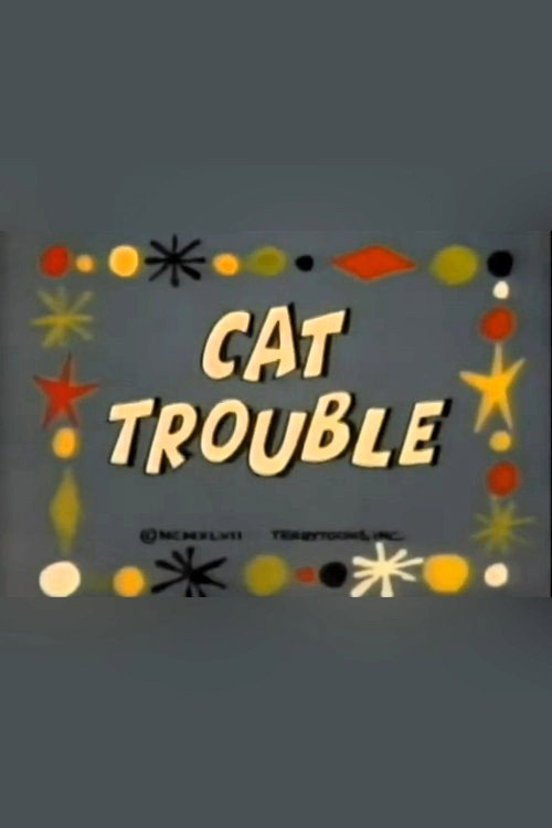 Cat Trouble Poster