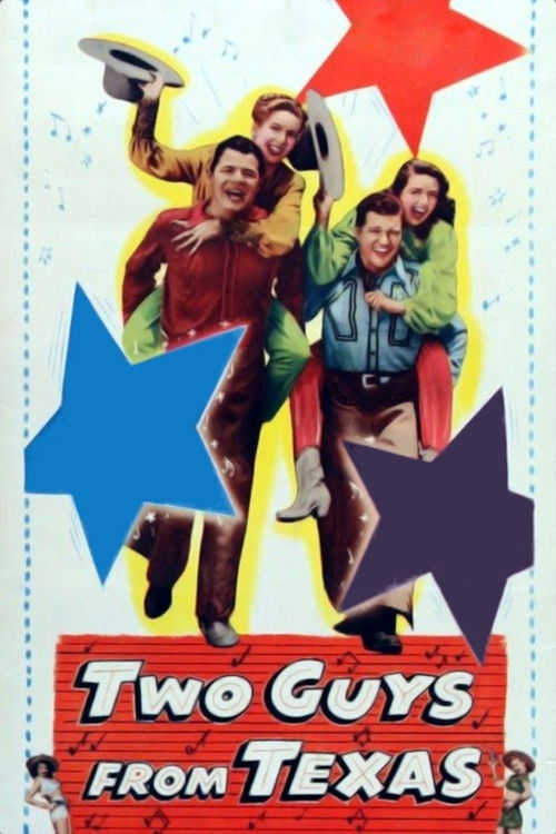 Two Guys from Texas Poster