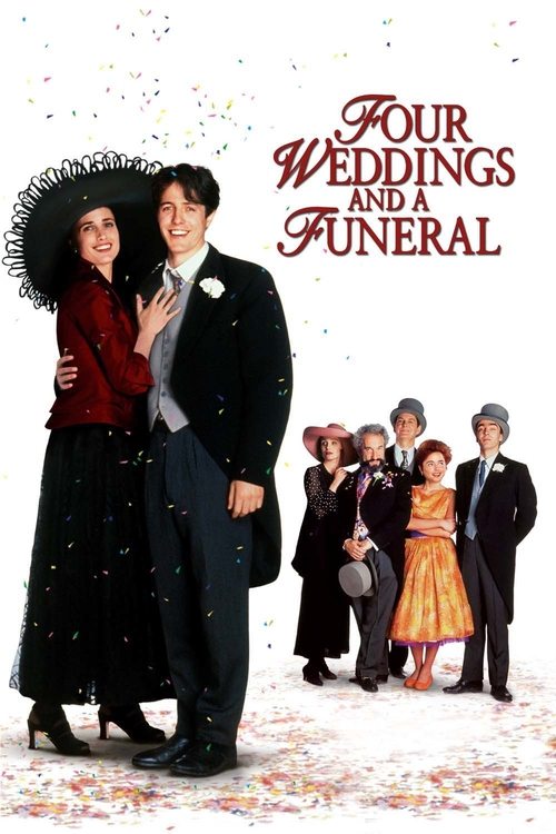 Four Weddings and a Funeral Poster