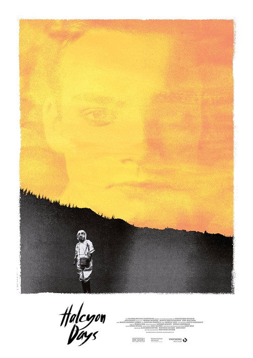 Schwarzer Regen Poster