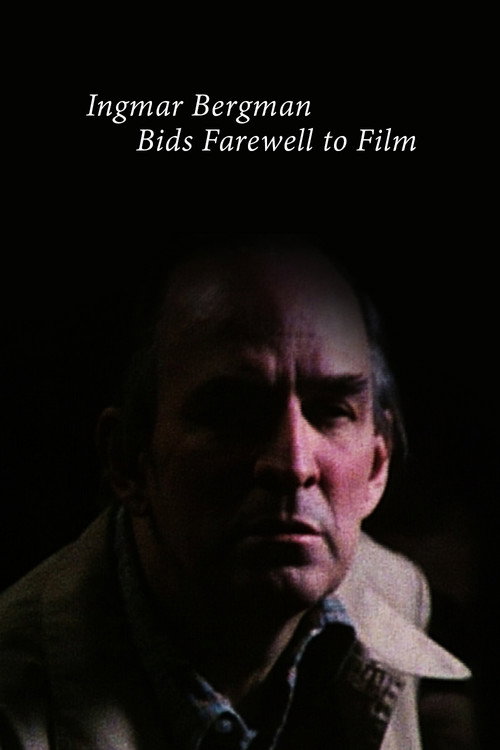 Ingmar Bergman Bids Farewell to Film Poster