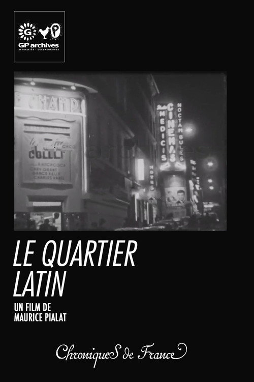 Le Quartier Latin Poster