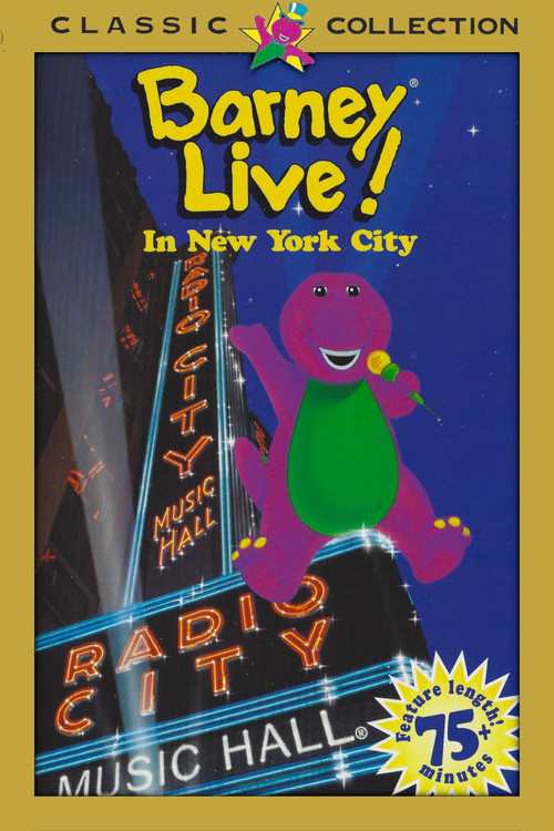 Barney Live! In New York City Poster