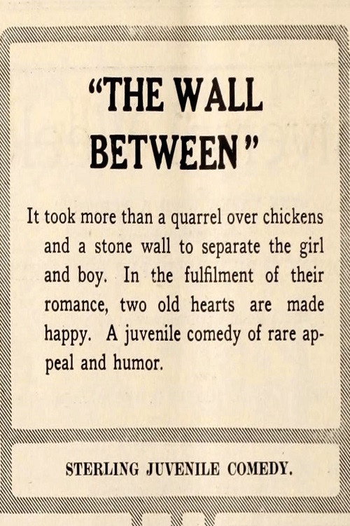 The Wall Between Poster