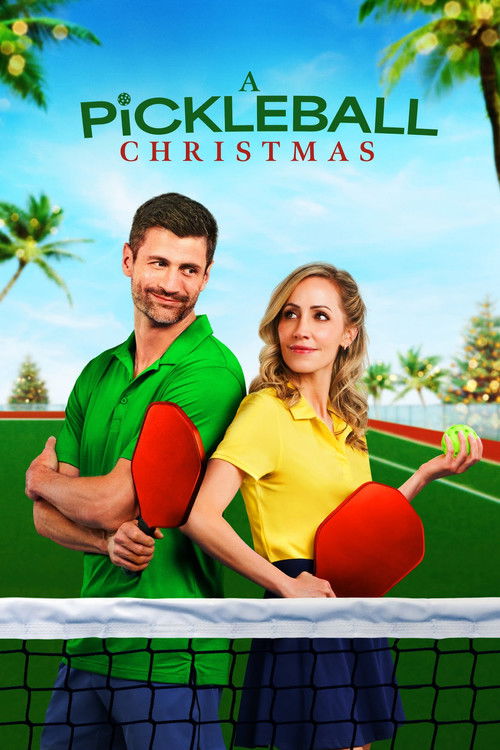 A Pickleball Christmas Poster