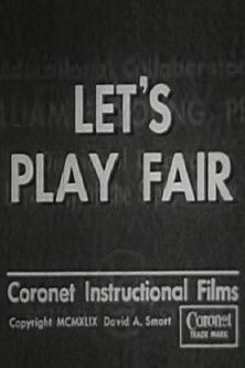 Let's Play Fair Poster