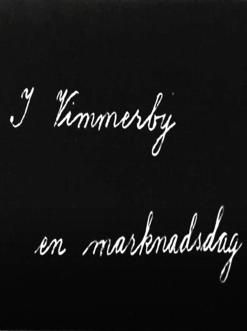 In Vimmerby: A Market Day Poster