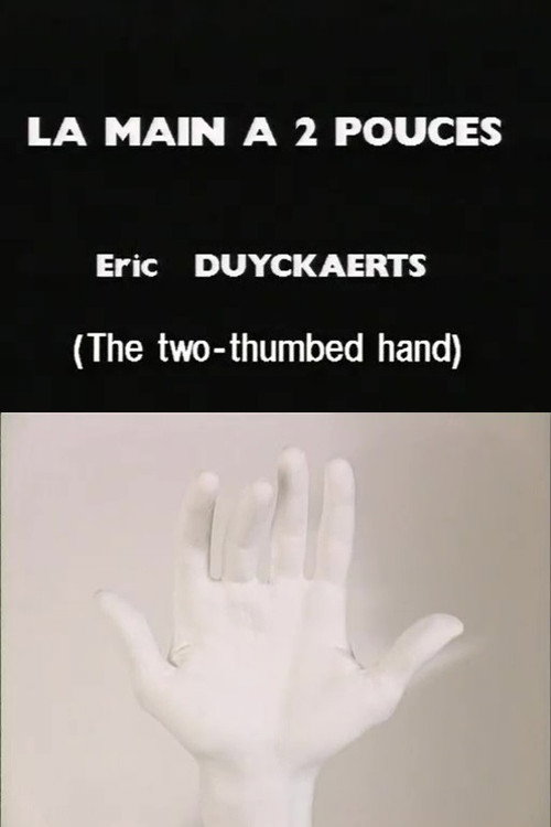 The two-thumbed hand Poster