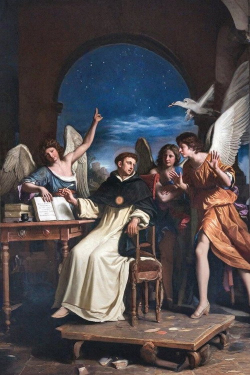 Tommaso d'Aquino Poster