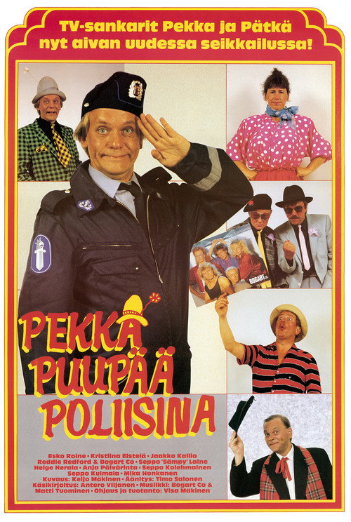 Pekka Puupää poliisina Poster