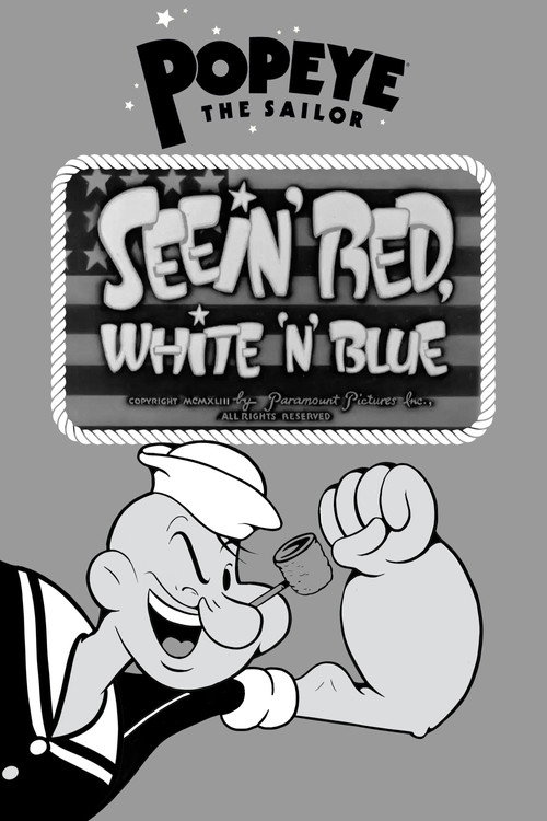 Seein' Red, White 'n' Blue Poster