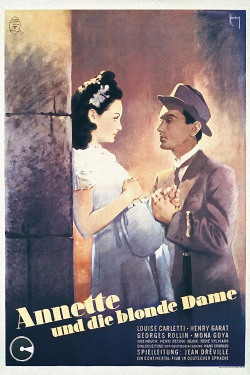 Annette and the Blonde Woman Poster
