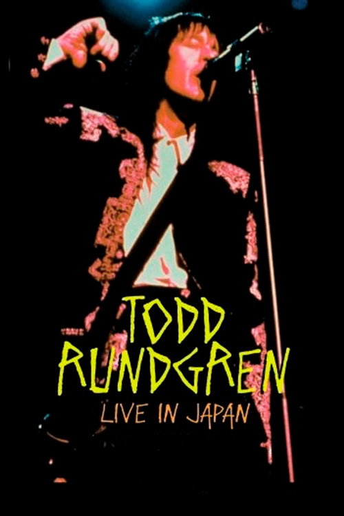 Todd Rundgren: Live in Japan Poster