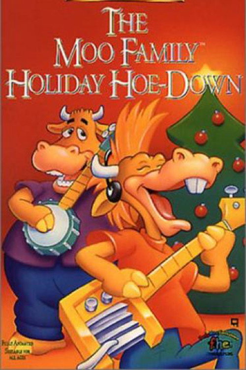 The Moo Family Holiday Hoe-Down Poster