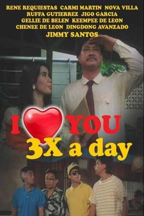 I Love You Three Times a Day Poster