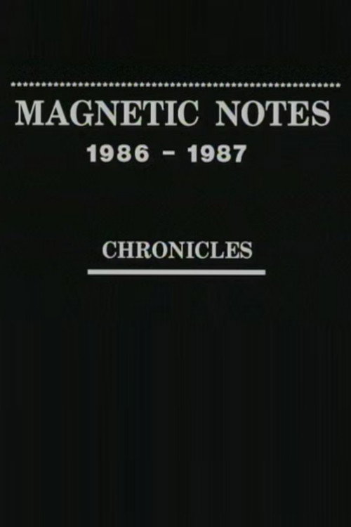Magnetic Notes, 1986-1987 Poster