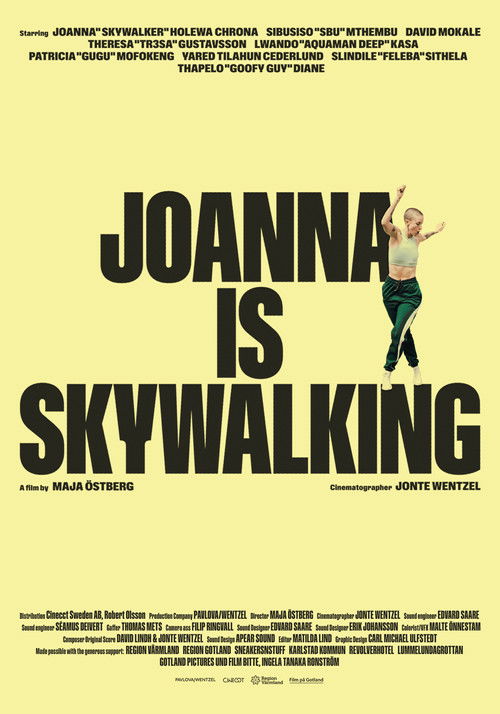 Joanna Is Skywalking Poster