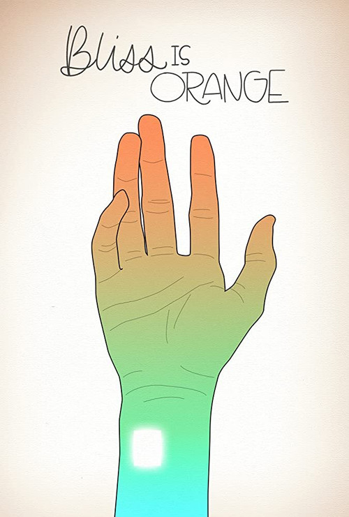 Bliss Is Orange Poster