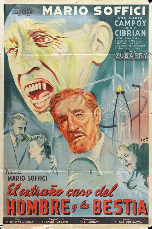 The Strange Case of the Man and the Beast Poster