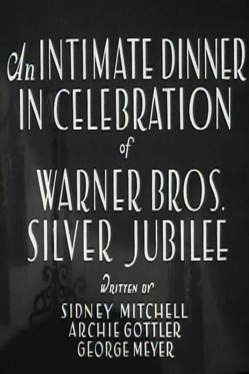 An Intimate Dinner in Celebration of Warner Bros. Silver Jubilee Poster
