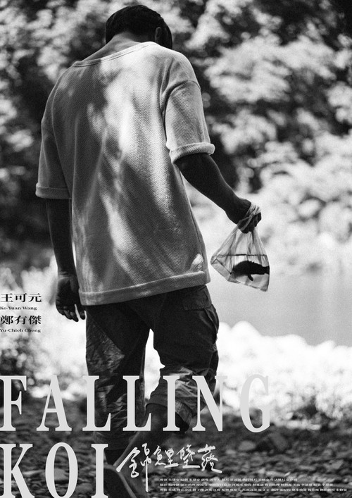 Falling Koi Poster