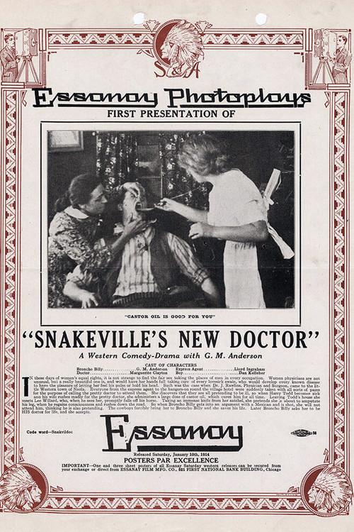Snakeville's New Doctor Poster