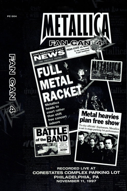 Metallica: Fan Can 4 Poster