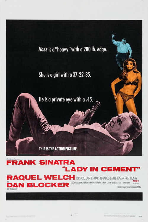 Lady in Cement Poster