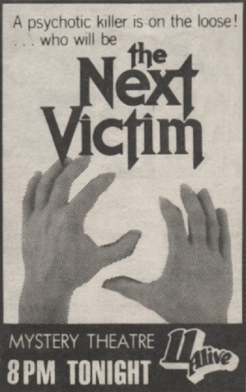 The Next Victim Poster