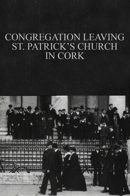 Congregation Leaving St. Patrick's Church in Cork Poster