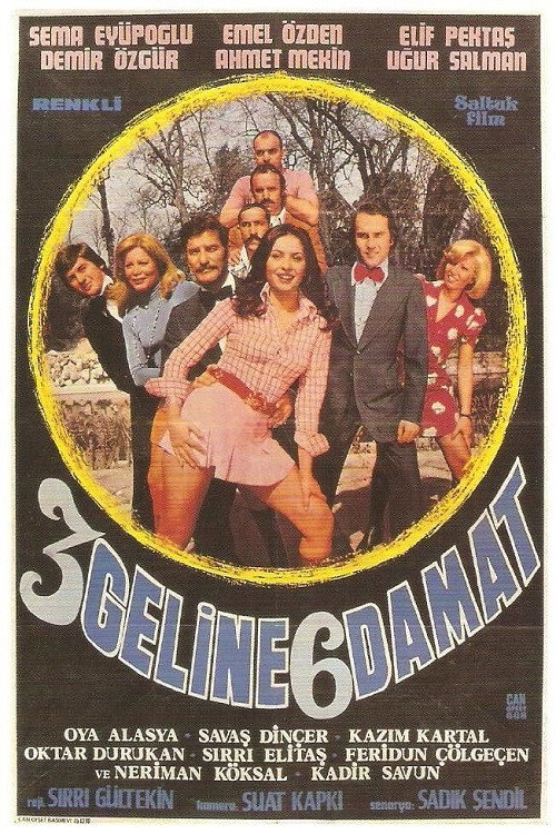 Üç Gelin Altı Damat Poster