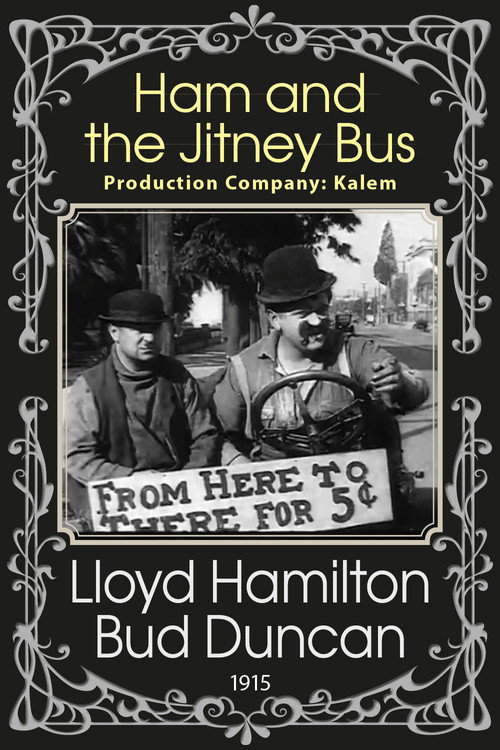 Ham and the Jitney Bus Poster